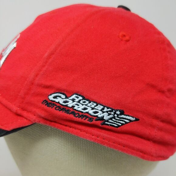 Stylemaster Strapback Hat Jim Beam Racing Red Black OSFA Embroidered Logo #7 - Picture 7 of 14
